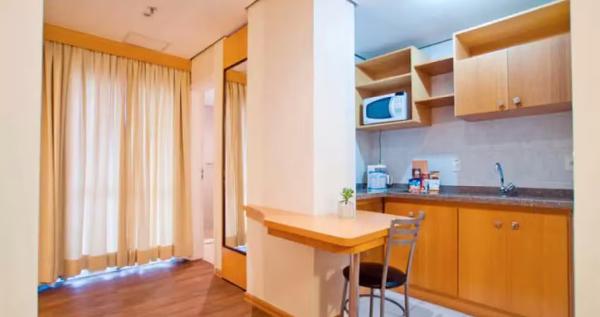 Apartamento Blue Tree Santo André com 44m², 1 dormitório e 1 vaga para locação.
