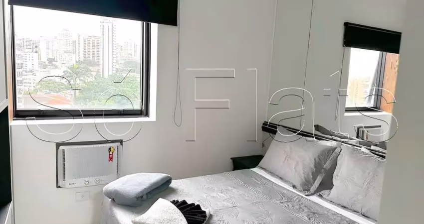 Flat Tsue Bienal disponível para venda com 26m², 01 dormitório e 01 vaga de garagem