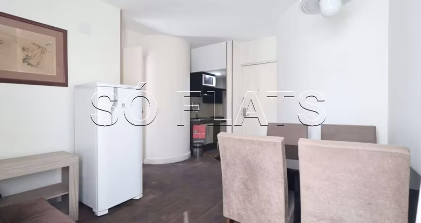 Flat Ginza Plaza disponível para venda com 40m², 01 dorm e 01 vaga