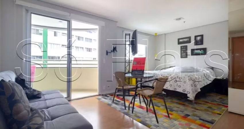 Apto no saint charbel com  37m², 1 dormitório e 1 vaga disponível locação no jardim paulista.