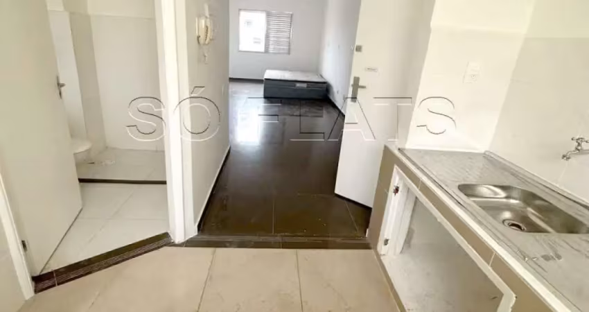 Residencial quarahy, apto disponível para venda com 34m² e 01 dormitório