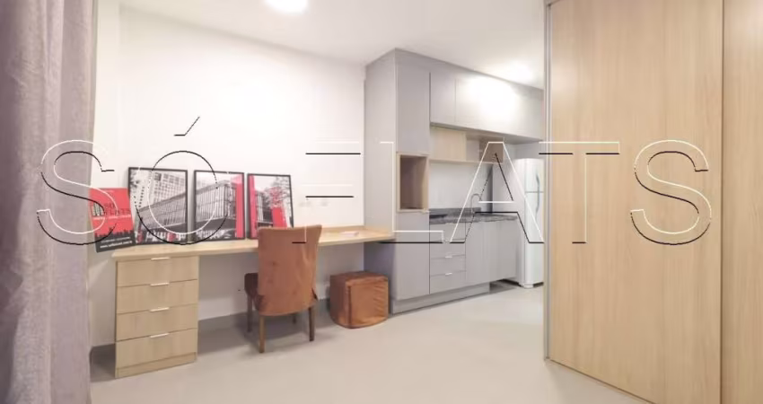 Studio Today Pinheiros, studio disponível para locação com 25m² e 01 dormitório