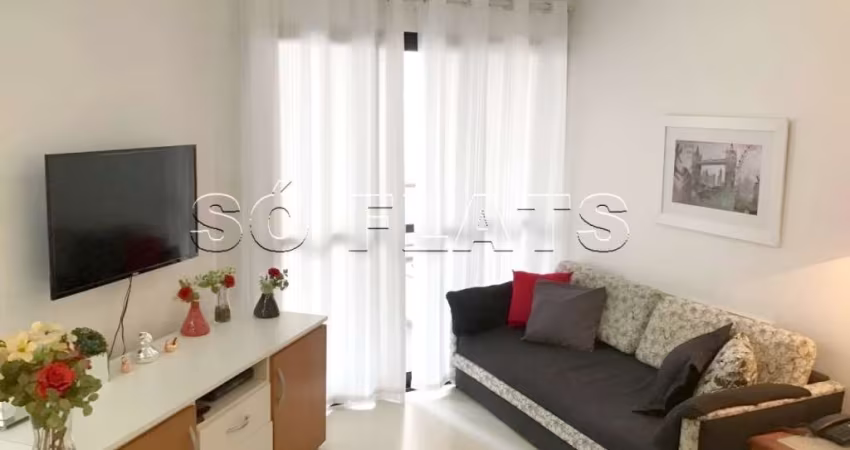 Garden Special, flat totalmente mobiliado disponível para locação com 32m², 1 dorm e 1 vaga.