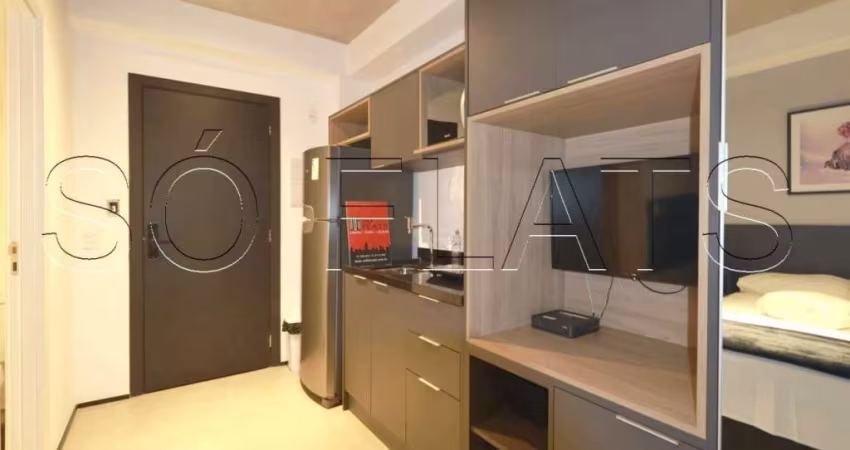 Studio VN Ueno, apto ao lado da Rua da Consolação disponível para locação com 18m² e 01 dormitório.
