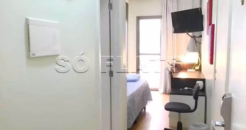 Flat em são caetano contendo 37m² ,1 dormitório e 1 vaga de garagem disponível para locação.