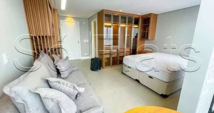 Studio calixt pinheiros, apto disponível para locação contendo 28m² e 1 dorm no bairro de pinheiros.
