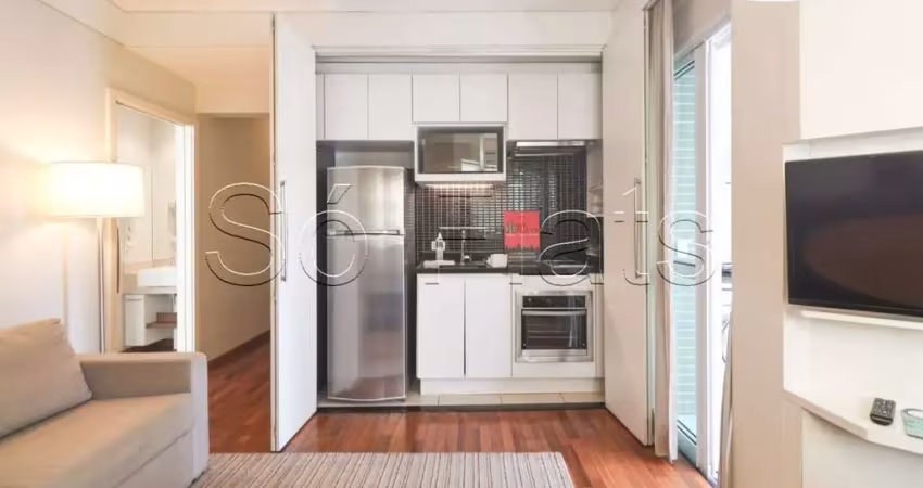 Flat Estanconfor Villa Olímpia disponível para venda com 40m², 01 dormitório e 01 vaga de garagem