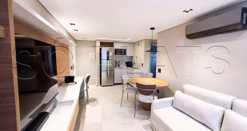 Flat la residence itaim disponível para venda com 39m², 1 dormitório e 1 vaga de garagem