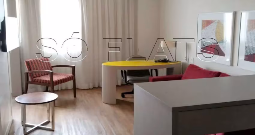 Flat  em alphaville, próx aos shoppings e fácil acesso a rod castello branco.
