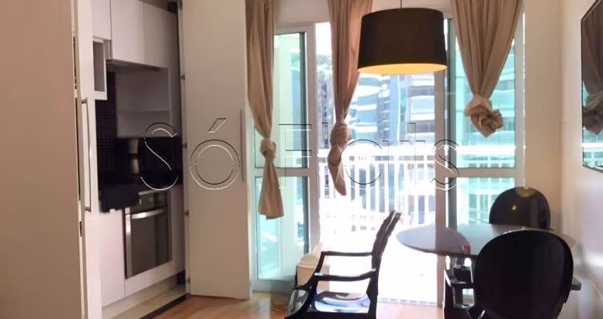 Flat Estanconfor Villa Olímpia disponível para venda com 42m², 01 dormitório e 01 vaga de garagem