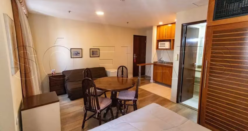 Flat wyndham são paulo paulista disponível para venda com 27m², 1 dormitório e 1 vaga de garagem