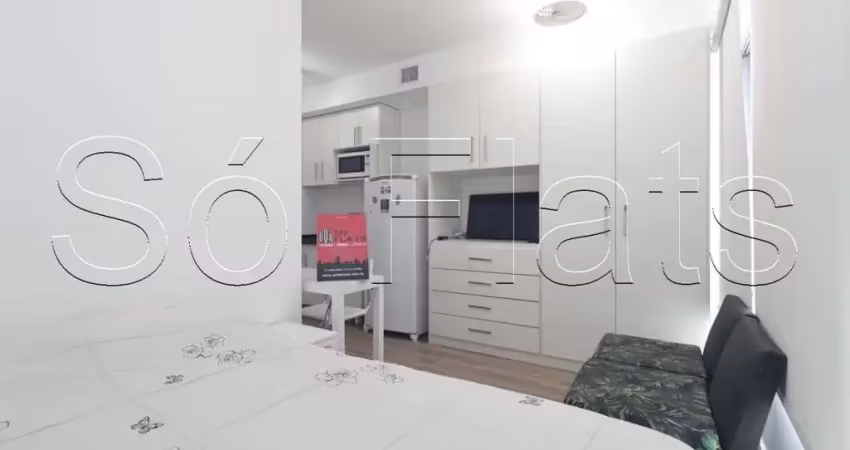 Flat estilo studio disponível para venda com 20m² e 1 dormitório próx do hospital são paulo.