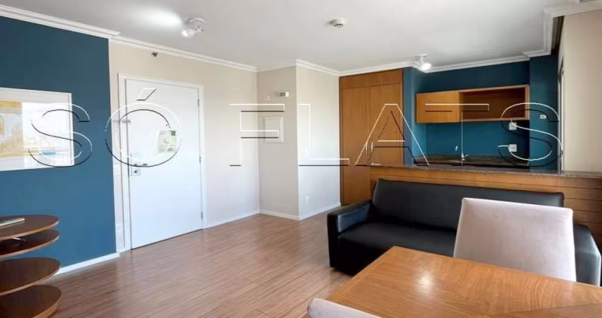 Flat disponível para locação na Rua Bela Cintra, próximo a Av. Paulista e Shopping Frei Caneca.
