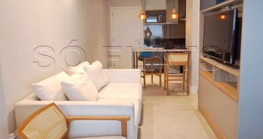 Residencial Habitarte I, flat disponível para locação com 40m², 01 dormitórios e 01 vaga de garagem.