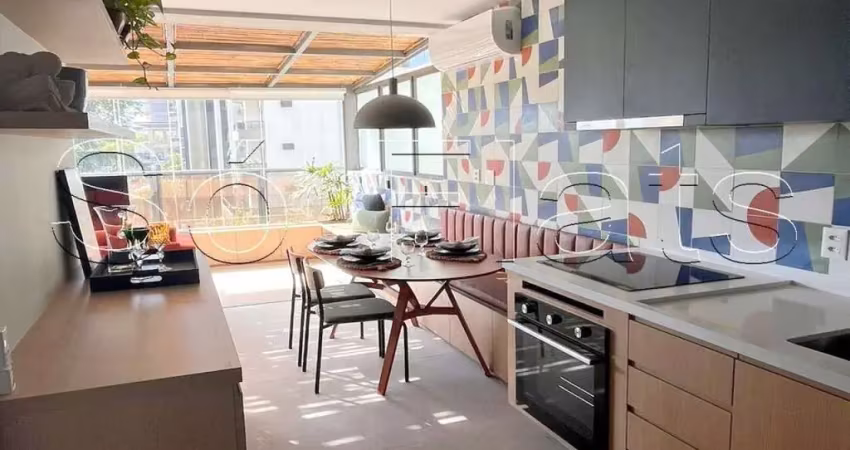 Apartamento disponível para locação em Moema contendo 50m², 1 dormitório e 1 vaga de garagem.