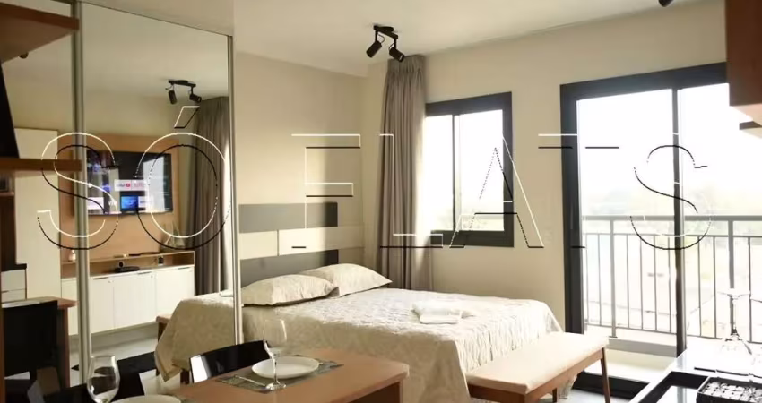 Studio Is Moema, flat disponível para locação, contendo 32m² e 1 dormitório.