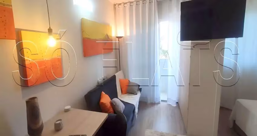 Flat blue tree premium verbo divino disponível para venda com 30m², 01 dormitório e 01 vaga