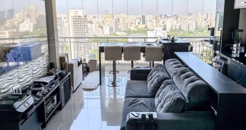 Residencial Thera Faria Lima disponível para venda com 71m², 1 dormitório e 1 vaga de garagem