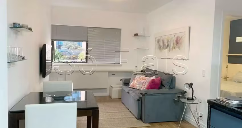 Apto no la residence paulista com 40m² e 1 dorm, disponível para locação próximo da av. paulista.