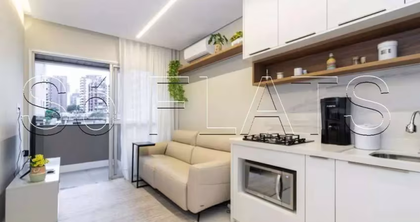 Flat moema top life, disponível para venda com 37m², 1 dormitório e 1 vaga de garagem