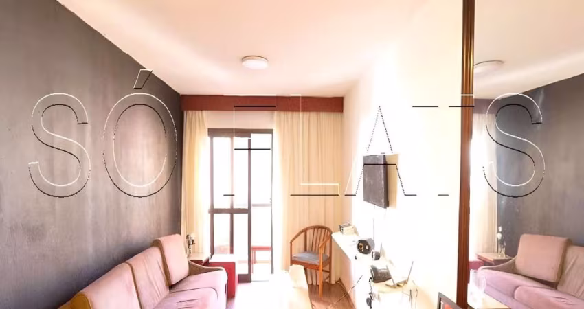 Flat New Star disponível para venda com 65m², 2 dormitórios e 1 vaga de garagem