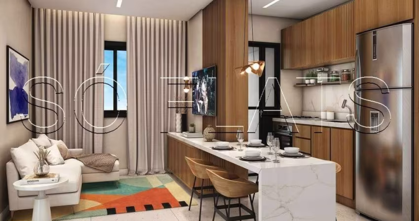 Studio Viva Benx Pompeia, Studio disponível para venda com 24m² e 1 dormitório