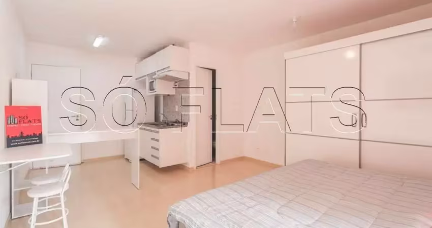 Residencial Vibe Republica, studio disponível para locação com 30m² e 01 dormitório.