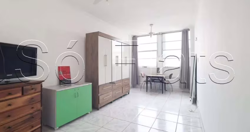 Residencial tropical, apartamento disponível para venda com 50m² e 1 dormitório