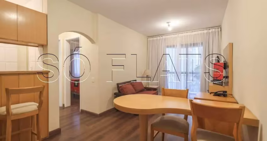 Flat disponível para locação totalmente mobiliado disponível para locação próximo da av. paulista.
