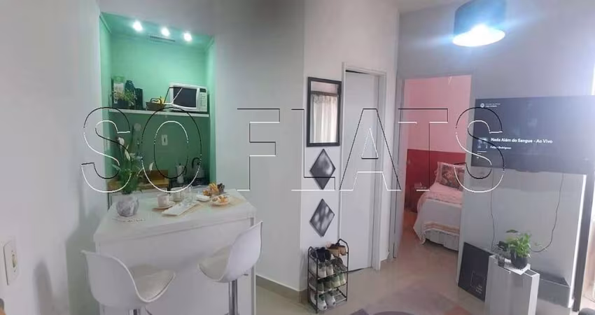 Flat Moema Studio disponível para venda com 39m² e 01 vaga de garagem