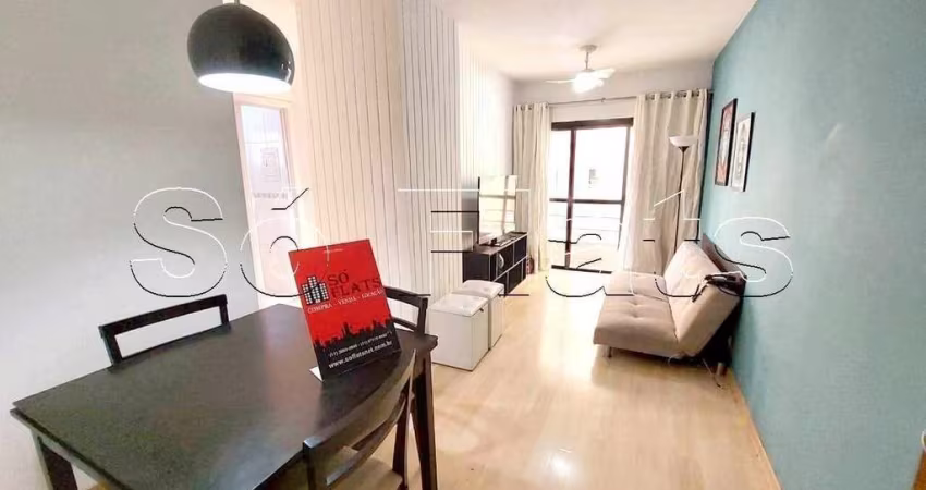 Flat Madison Plaza contendo 35m² 1 dormitório 1 vaga disponível para locação no Jardim Paulista.