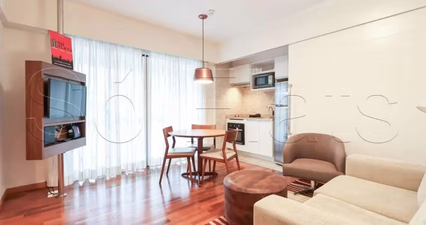 Flat na região dos jardins próximo da 23 de maio e hospital santa catarina disponível para locação.