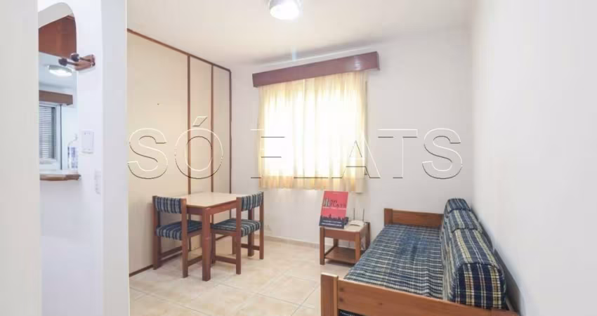 Flat Paulista Flat II disponível para locação com 30m², 01 dormitório e 01 vaga de garagem