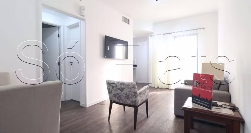 Apto para locação com 1x dormitório 42m² na rua do Shopping Center 3. Ao lado da Av. Paulista.