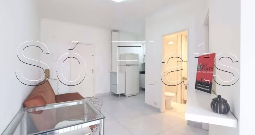Flat Moema Studio disponível para venda com 30m², 1 dormitório e 1 vaga de garagem
