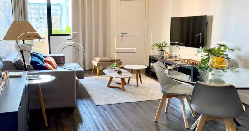 Apto no le bougainville, contendo 57m² 1 dormitório e 1 vaga disponível para locação em alphaville.