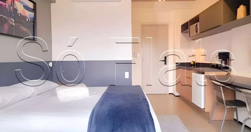 Apto no On Lorena disponível para locação com 23m² e 1 dorm. localizado ao lado da Av 9 de Julho.