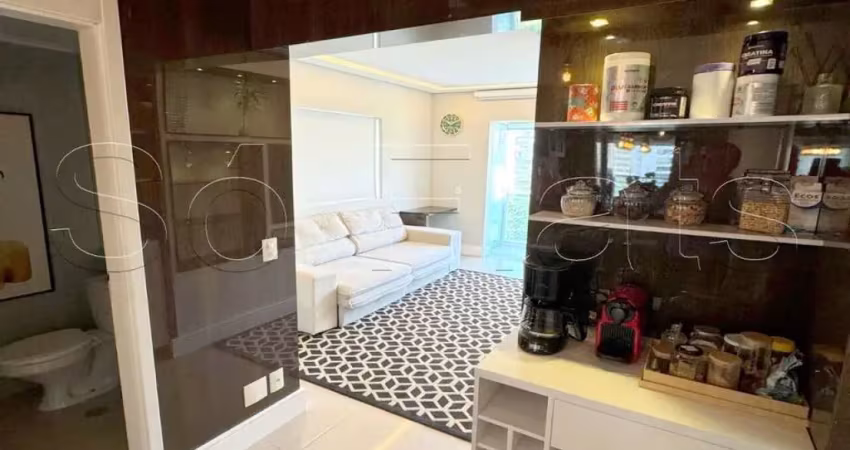 Residencial home boutique, flat disponível para locação com 51m², 01 dormitório e 01 vaga.
