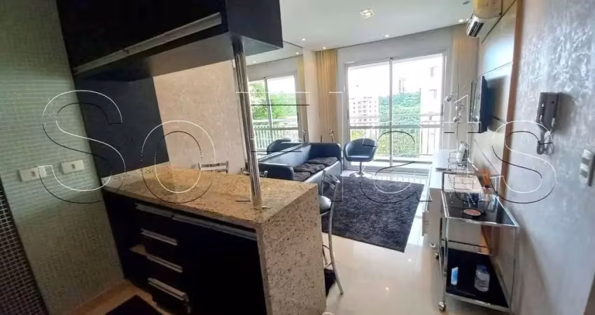 Studio no choice panamby disponível para locação com 31m² e 1 vaga de garagem no morumbi.