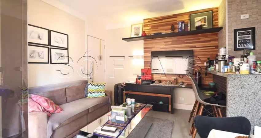 Flat Personal disponível para venda com 42m², 1 dormitório e 1 vaga de garagem