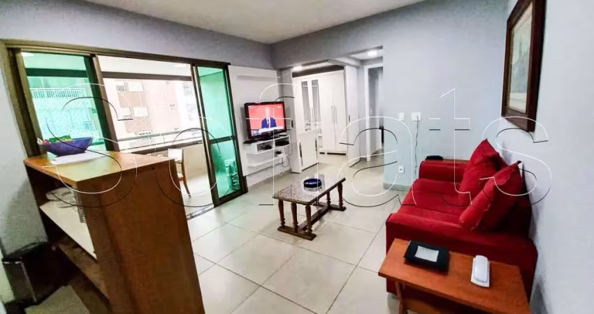Maravilhoso flat para locação c/ 2 dorms e totalmente mobiliado próx a av jornalista roberto marinho