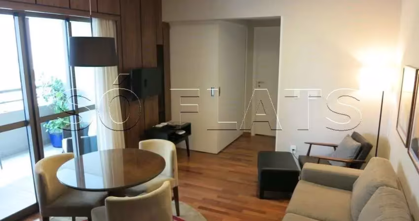 Flat novo, com 2x dormitórios no brooklin com varanda, excelente para moradia ou investimento.