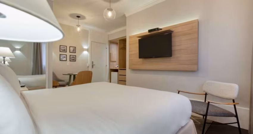 FLAT NO JARDINS MORADIA E INVESTIMENTO