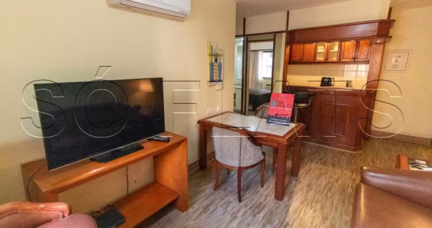 Flat La Residence Itaim disponível para venda com 39m² e 01 vaga de garagem