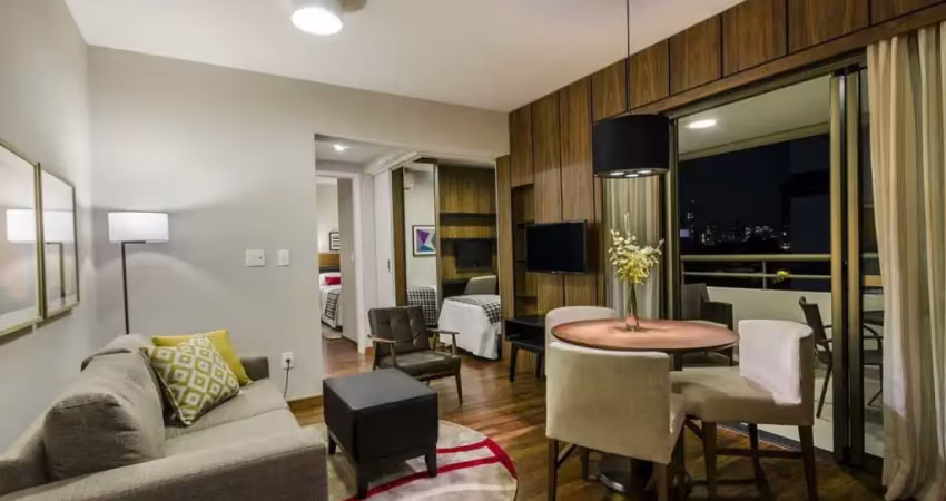 Flat no brooklin 2 dormitórios 60m² gran estanconfor veranda berrini