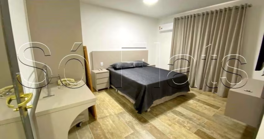 Flat Interative com 23m², 1 dormitório e 1 vaga disponível para locação nos Jardins
