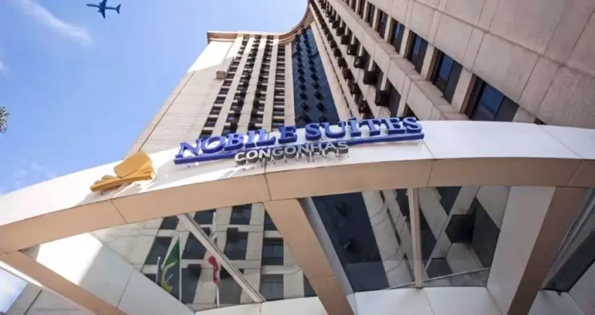 Flat nobile suítes congonhas disponível para venda com 44m² e 01 vaga de garagem