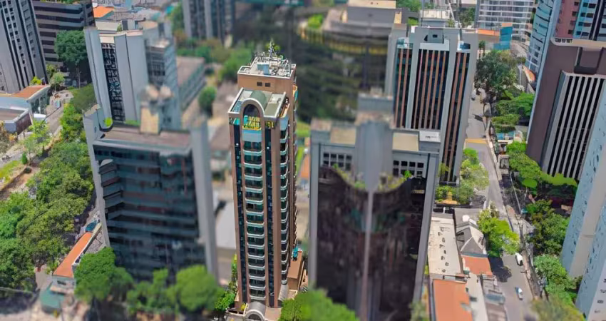 Flat estanplaza nações unidas, disponível para venda com 40m² e 01 vaga de garagem
