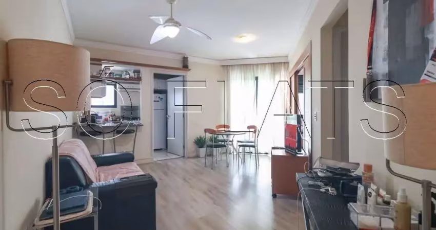 Flat paradise garden com 60m², 2 dormitórios e 2 vagas disponível para locação no paraíso