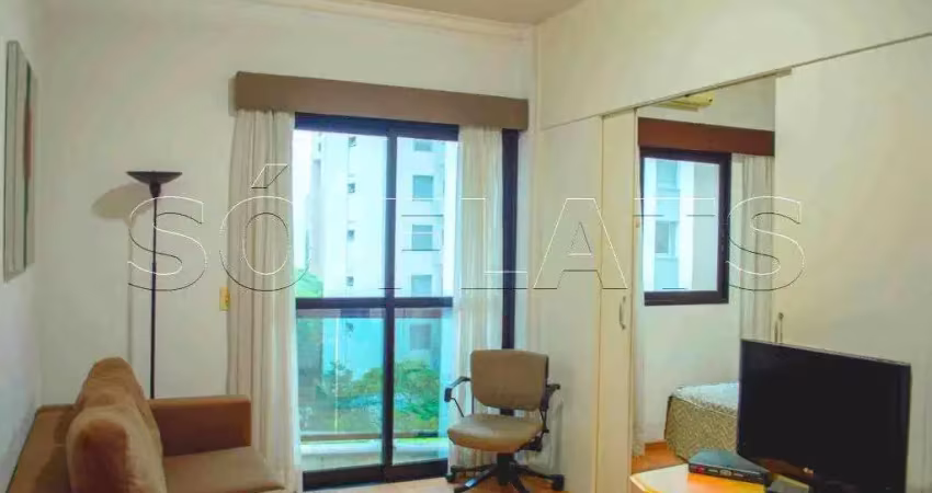 Flat no itaim, na travessa das Ruas Pedroso Alvarenga e Tabapuã, ótima localização